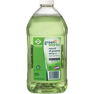 Clorox Green Works Naturally Derived All Purpose Cleaner Refill, 64 oz.  Make More Happen at