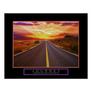 Motivational Poster "Journey" 22"x28"