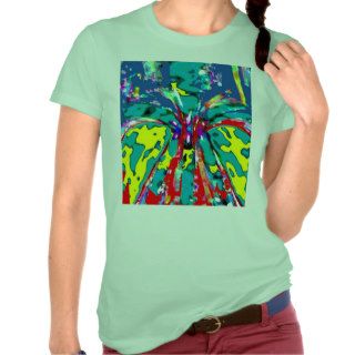 Fountain of Youth    Floral Energy Pattern T shirt