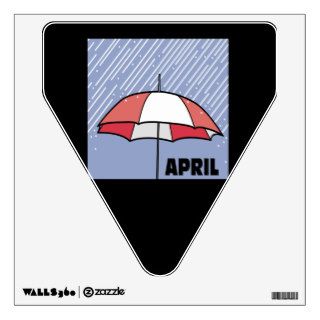 April Showers Wall Decals
