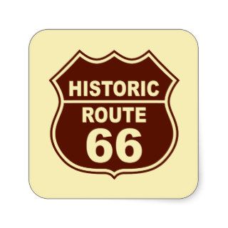 Historic Route 66 Sticker