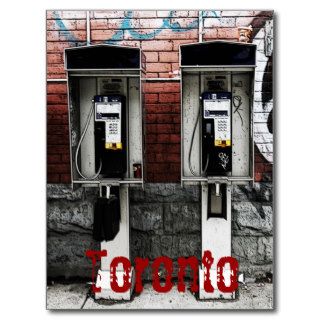 Toronto payphones postcard