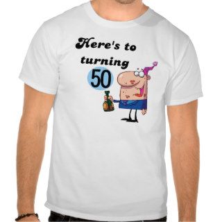 Cheers to 50 Birthday Tshirts and Gifts