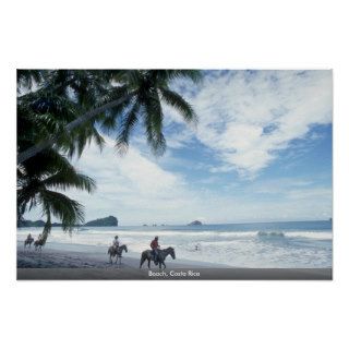 Beach, Costa Rica Posters