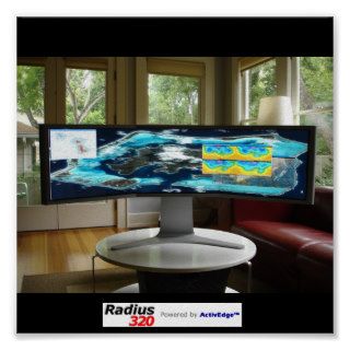 Radius320 Bora Bora Poster