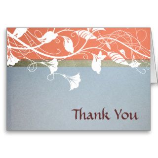Antique Thank You Greeting Cards