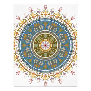 Vintage Islamic Pattern Design Letterhead Template