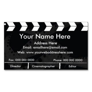 Film Slate Business Cards