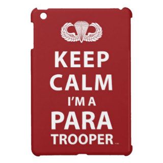 Keep Calm I'm A Paratrooper iPad Mini Cases