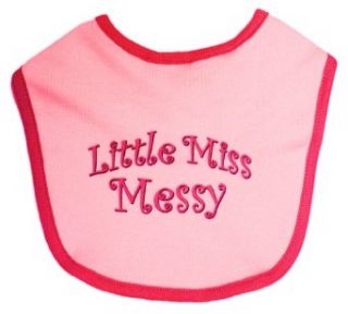 Little Miss Messy   Silly Baby Girl Bib Clothing