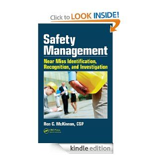 Safety Management Near Miss Identification, Recognition, and Investigation eBook McKinnon, Ron C. Kindle Store
