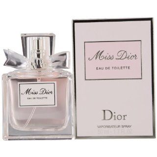 Miss Dior By Christian Dior Eau de toilette Spray, 1.7 Ounce  Beauty