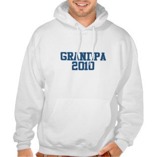 Grandpa 2010 hooded sweatshirts