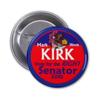 KIRK Senate 2010 Button