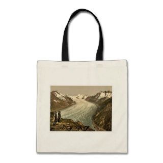 Eggishorn, Grand Aletsch Glacier, with Jungfrau, M Canvas Bag