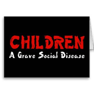 Children Social Disease Greeting Card