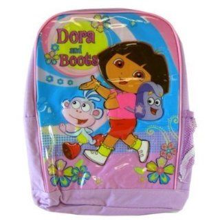 Dora The Explorer Dora & Boots Walinkg Together Polyester Backpack Shoes