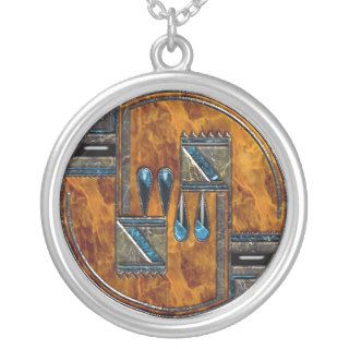 Southwestern Art Medallion Necklaces