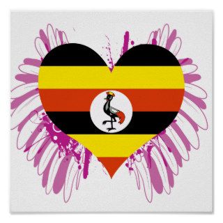 Buy Uganda Flag Poster