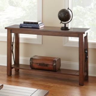 Steve Silver Rosewood Sofa Table   Chestnut   Console Tables