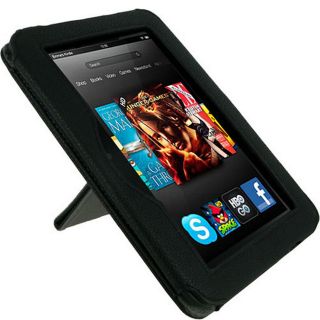 rooCASE Oragami Dual View Vegan Leather Case for  Kindle Fire HD 7