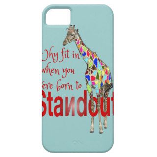 Standout cute giraffe iphone cases iPhone 5 covers