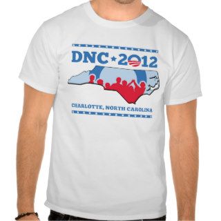 Democratic National Convention 2012 North Carolina T shirt
