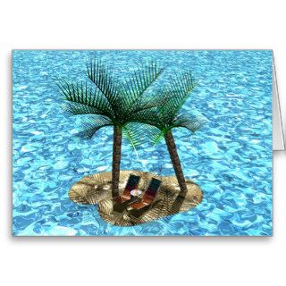 Paradise for Two Greeting Card