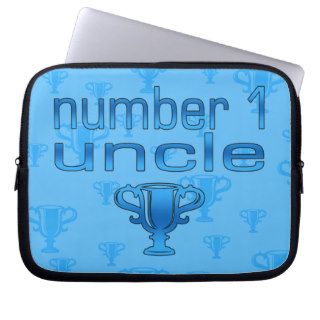 Number 1 Uncle Computer Sleeves