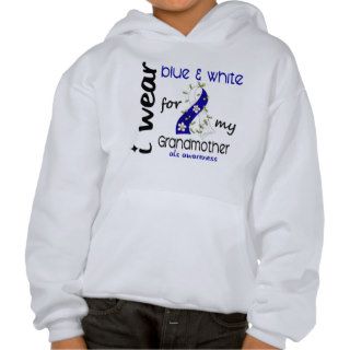 ALS I Wear Blue and White For My Grandmother 43 Hoody