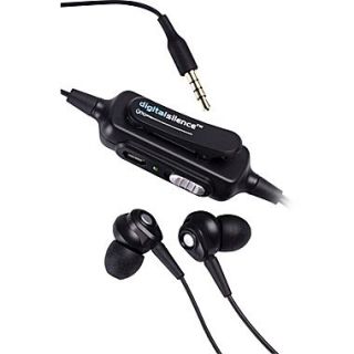 Digital Silence DS101A Analog Ambient Noise Cancelling Ear Buds, Black  Make More Happen at