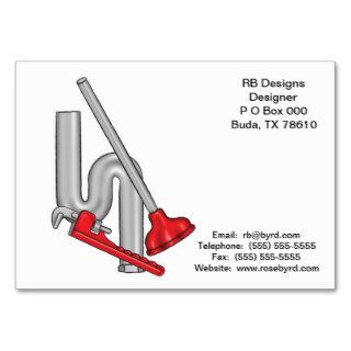 Plumber Business Cards