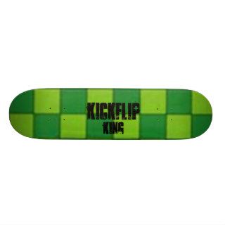 checker, KickFlip, King Skateboard