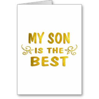 Best Son Card