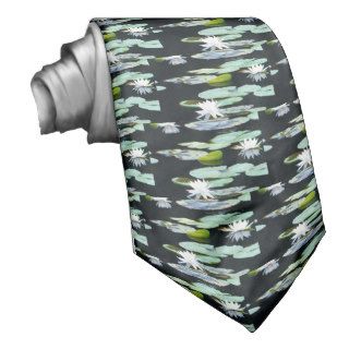 Water Lily II Tie by KG Berry
