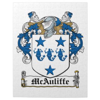 McAuliffe Family Crest Puzzles