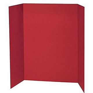 Pacon Presentation Board, 48 x 36, Red  Make More Happen at