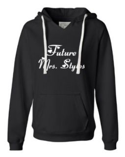 Womens Future Mrs. Styles Deluxe Soft Fashion Hooded Sweatshirt Hoodie Clothing