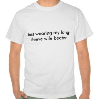 Long Sleeve Wife Beater Shirts