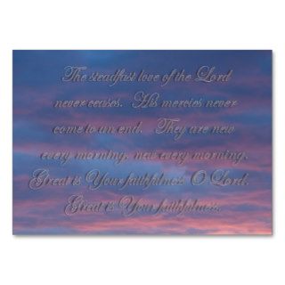Lamentations 322  great is faithfulness ACEO Business Card