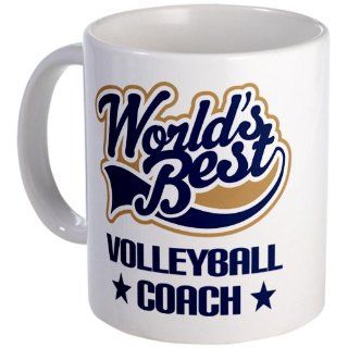 Volleyball Coach Gift Mug Mug by  Kitchen & Dining