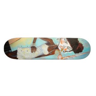 "Honey White" Skate Deck