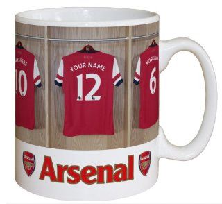 Arsenal FC Personalized Mug   Soccer Gifts  
