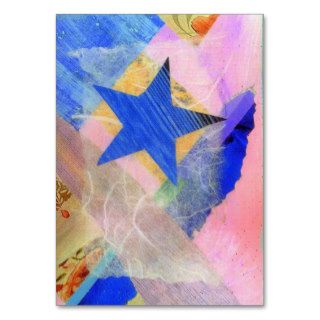 Blue Star ACEO artist trading card Business Card Templates