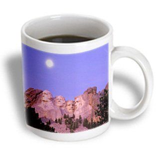 3dRose mug_56085_1 Mt. Rushmore South Dakota Ceramic Mug, 11 Ounce Kitchen & Dining