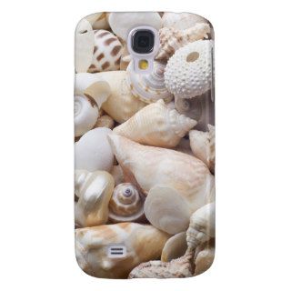 Sea Shell & Starfish Background   Beach Shells Galaxy S4 Cases