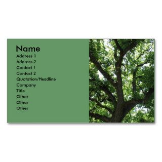 Majestic Tree Business Card
