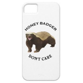 Honey Badger Don't Care Internet Memes Gifts iPhone 5 Case