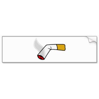 Cigarette Bumper Sticker