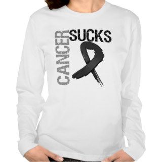 Cancer Sucks   Melanoma T Shirt